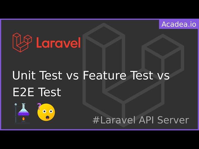 Ep22 - Unit Test vs Feature Test vs E2E Test | Intro to Testing