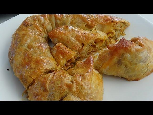 Hazır Yufka İle Pırasalı Böreği Bu YÖNTEMLE YAPIN ,ÇITIR ÇITIR OLACAK! (Vegan börek) inç