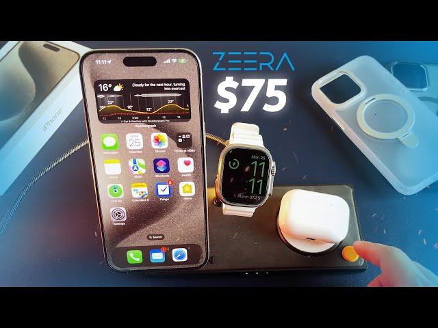 ZEERA 5 in 1 MagSafe Charger for iPhone, AirPods & Apple Watch & MagSafe Cases for iPhone - Review