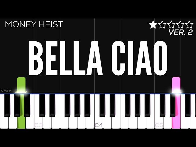 La Casa De Papel - Bella Ciao (Money Heist) | EASY Piano Tutorial