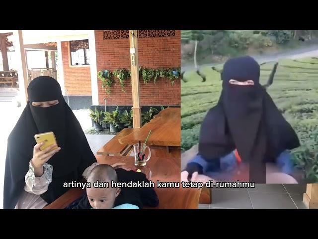 Ukhti bercadar pamer apem seger | reaction by maria shaenette