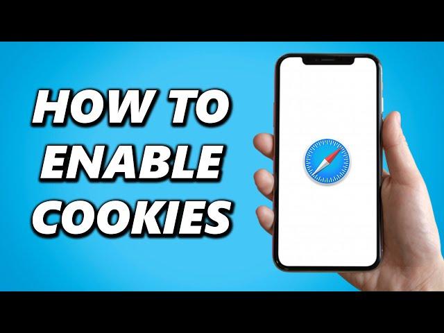 How to Enable Cookies on Safari!