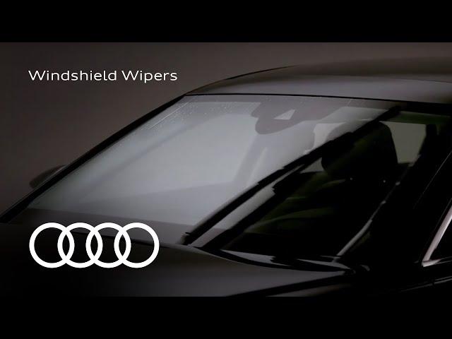 Audi Tech Tutorial: Windshield Wipers