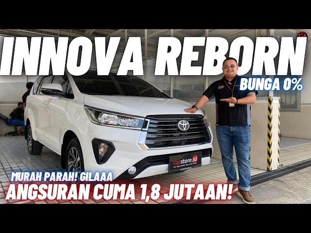 Murah Parah Untung Puluhan Juta⁉️Review Toyota Innova Reborn 2.4 Type G Diesel Terbaru 2024