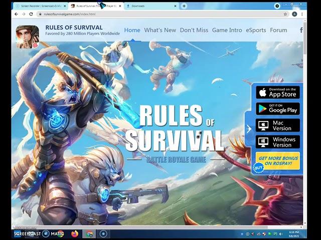 COMPUTER TIPS: HOW TO DOWNLOAD RULES OF SURVIVAL (ROS) ON PC/LAPTOP | PISONET TIPS | AKOvlogs