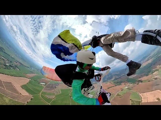 Colombia paragliding crash