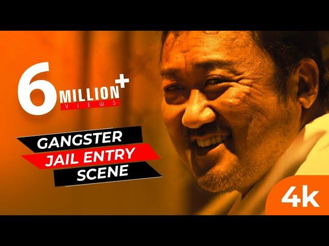 Gangster Jail Entry Scene (4K60fps) - Donlee | TheGangster TheCop TheDevil Movie | Saaho Bgm