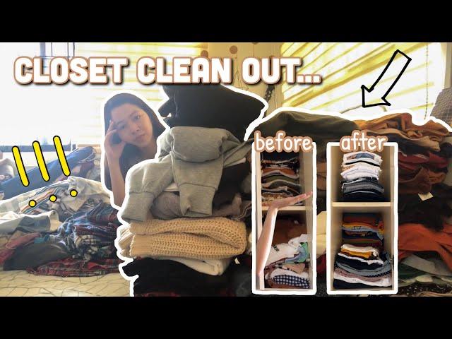 EXTREME CLOSET CLEANOUT (selling, decluttering, organizing) | liana rose