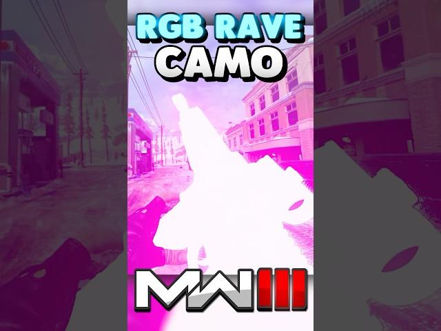 New "RGB RAVE" Camo (INSANE GLOW)