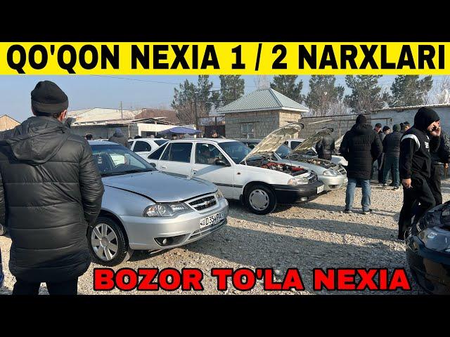 25- DEKABR NEXIA 1/2 NARXLARI QOQON MASHINA BOZORIDAN