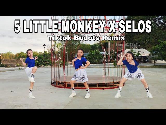 5 Little Monkey X Selos | Tiktok trending dance | Budots Remix @AnnicaTamo_7