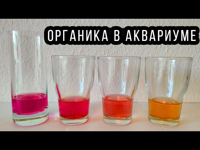 Опасная ОРГАНИКА в аквариуме, как узнать сколько ее в аквариуме как от нее избавиться!