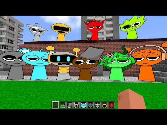 Incredibox Sprunki NEXTBOTS Addon in Minecraft PE