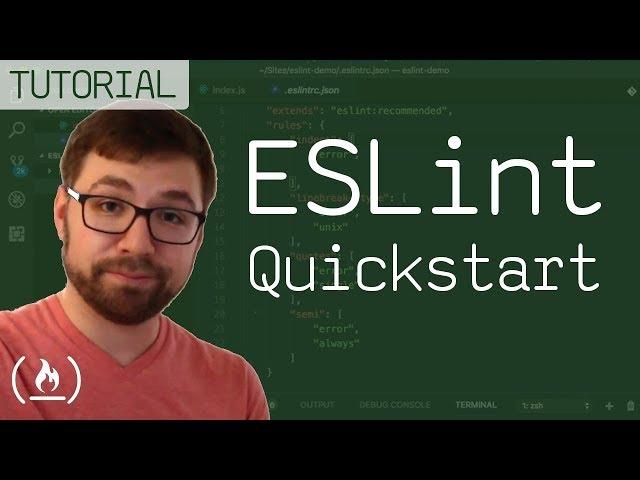 ESLint Quickstart - find errors automatically