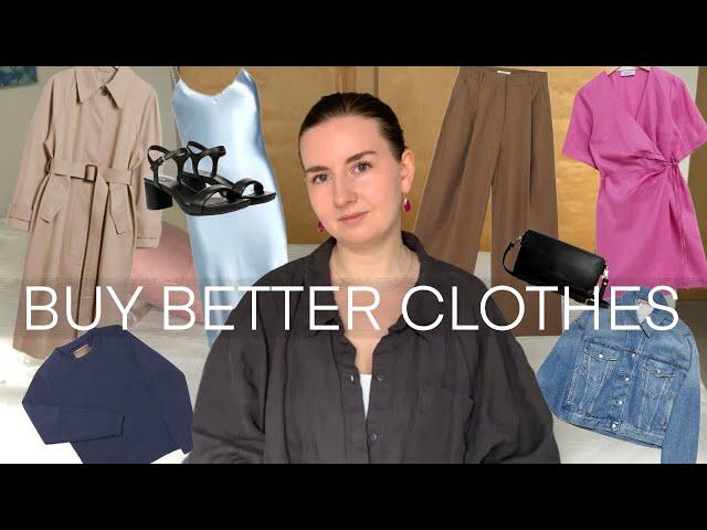 How to build a better wardrobe