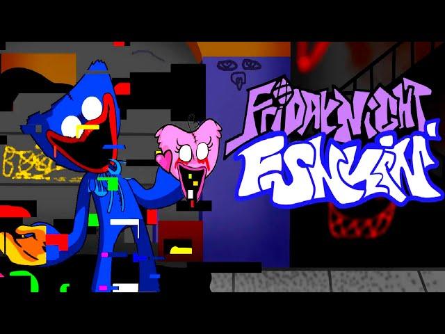 Friday Night Funkin' VS Pibby Poppy Playtime (Corrupted Huggy Wuggy) Full Week [FNF Mod/HARD]