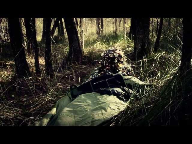 Camo Sleeping Bivi Bag for Bow Hunting by Apex Hunting