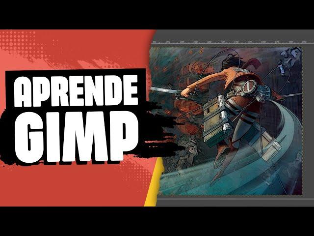 Tutorial de GIMP para PRINCIPIANTES, Alternativa GRATUITA de Photoshop | Editor de imagen