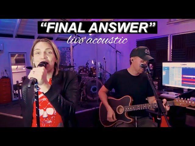 The Calling - "Final Answer" live acoustic performance