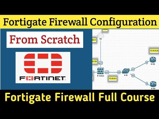 Day-02 | How to Configure Fortigate Firewall Step by Step | Fortigate Firewall for Beginners