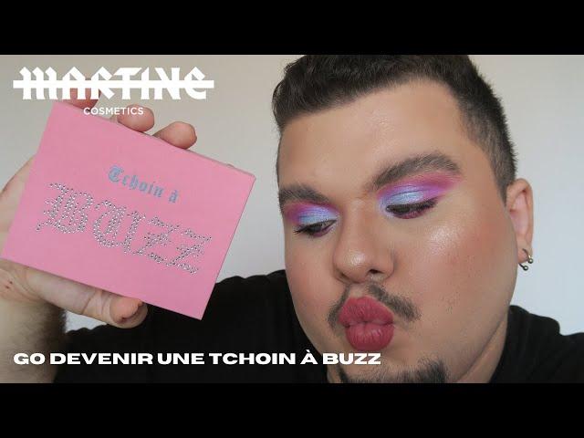 JE TESTE LA PALETTE TCHOIN A BUZZ DE MARTINE COSMETICS (am i maeva ghennam yet ?) / MickAmrl