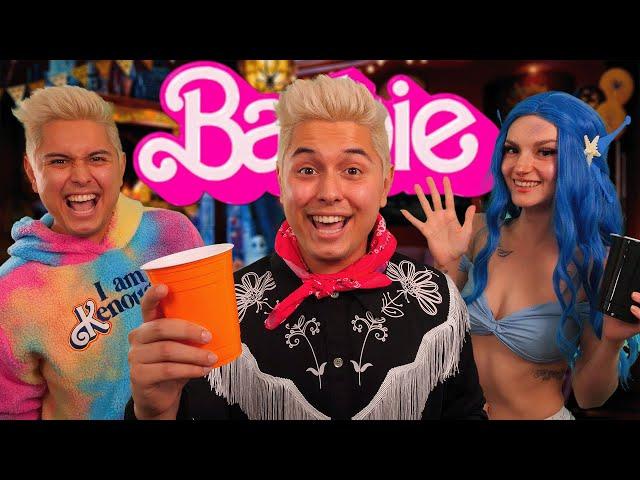 ASMR | Ken's Halloween Party | BARBIE Roleplay ft. @BusyBASMR