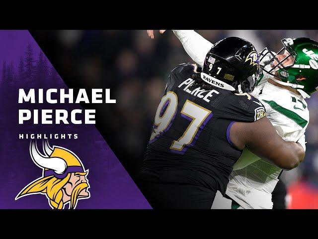 Highlights of New Minnesota Vikings DT Michael Pierce