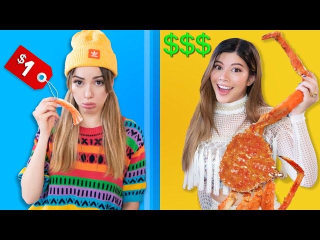 CHEAP vs EXPENSIVE Food Challenge