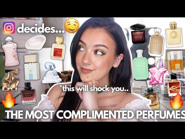 THE TOP MOST COMPLIMENTED PERFUMES ACCORDING TO YOU...2024 EDITION!