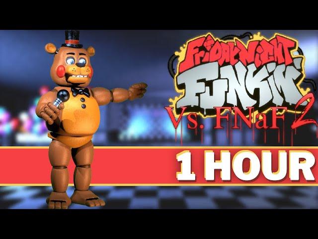 ETERNAL PLAYDATE - FNF 1 HOUR Songs (VS Five Nights at Freddy's 2 Toy Chica Foxy Bonnie FNAF 2)