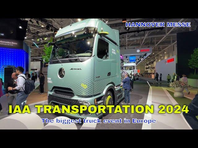 Mercedes Actros L 1848 LS (2025) IAA Transportation 2024 Hannover Messe