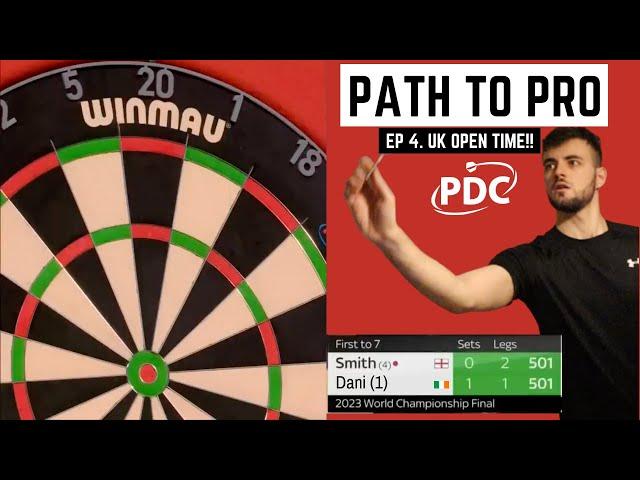 Becoming A PROFESSIONAL DARTS PLAYER  (My Journey) | Path to Pro Ep 4 | We're Going to The UK OPEN!