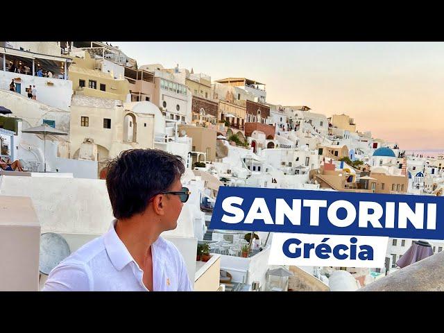 SANTORINI: A ILHA MAIS ROMÂNTICA DA GRÉCIA | Rodrigo Ruas