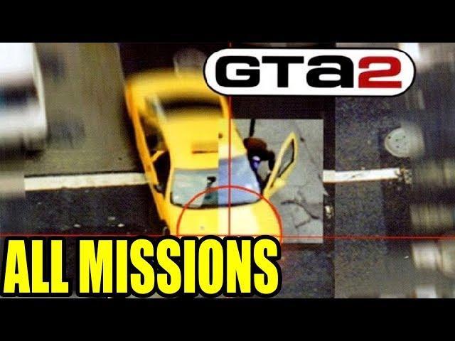 Grand Theft Auto 2 All Missions Full Walkthrough LONGPLAY/PS1