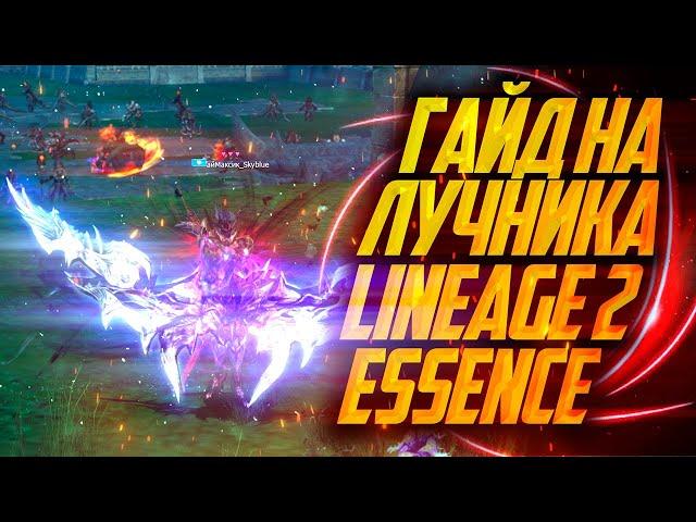 ГАЙД НА ЛУЧНИКА В 2024 ГОДУ LINEAGE 2 ESSENCE EVA СТРАЖ ТЕНЕЙ 2024