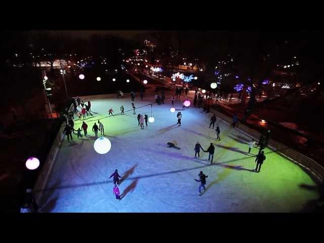 Каток в Парке Горького / Gorky Park ice rink