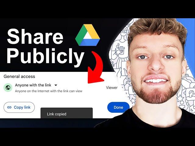 How To Share Google Drive Link Publicly (Step By Step)