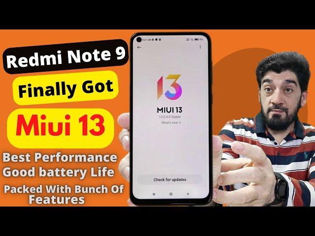 Miui 13 For Redmi Note 9