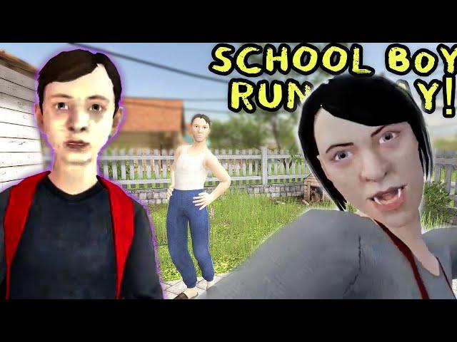 ESCAPING MY HORRIBLE PARENTS INTO THE BACKROOMS! - Schoolboy Runaway