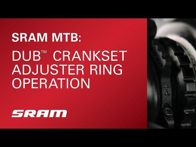 SRAM Dub Adjuster Ring Operation