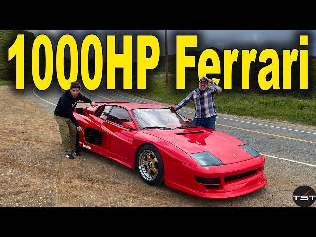 This 1,000HP Testarossa is INSANE! - TheSmokingTire