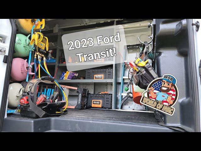 2023 Service Van Walkthrough! HVAC Van Setup