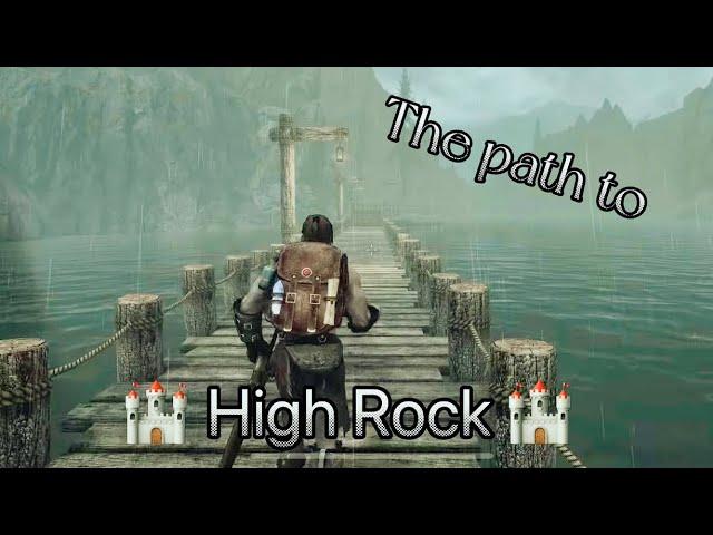 Testing the path to High Rock - Skyrim AE (PS5/PS4 mod)