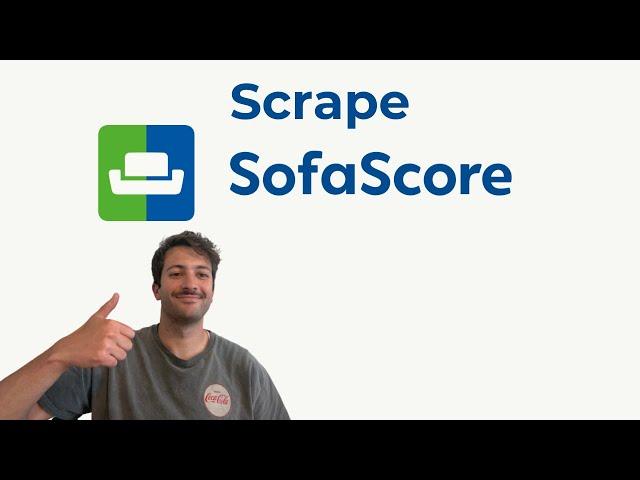 How to Scrape SofaScore for Football Data