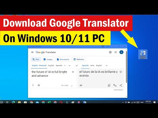 How to download Google translate in laptop | Google translator for pc desktop | #googletranslator