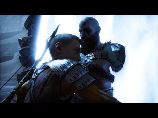 God of War Ragnarok - Кратос находит Атрея после 2-ух дней пропажи