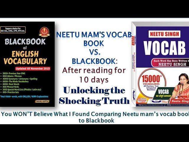 Neetu Mam's Vocab Book vs. Blackbook: What Are the Surprising Similarities & Differences? Vocab book