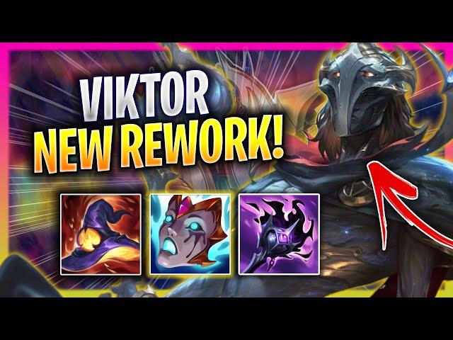 KOREAN CHALLENGER NEW VIKTOR REWORK MID GAMEPLAY! - Korean Challenger Plays Viktor MID vs Akshan!