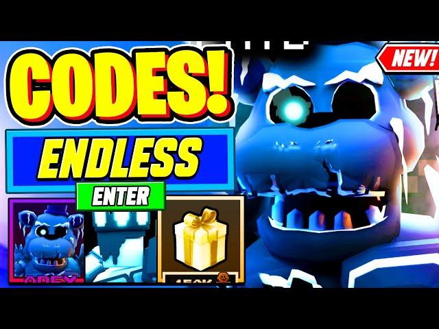 ️New️ ALL WORKING CHRISTMAS ENDLESS UPDATE CODES For Five Nights TD - Roblox Five Nights TD Codes