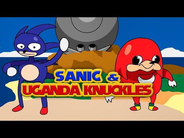 Uganda Knuckles and Sanic know the way